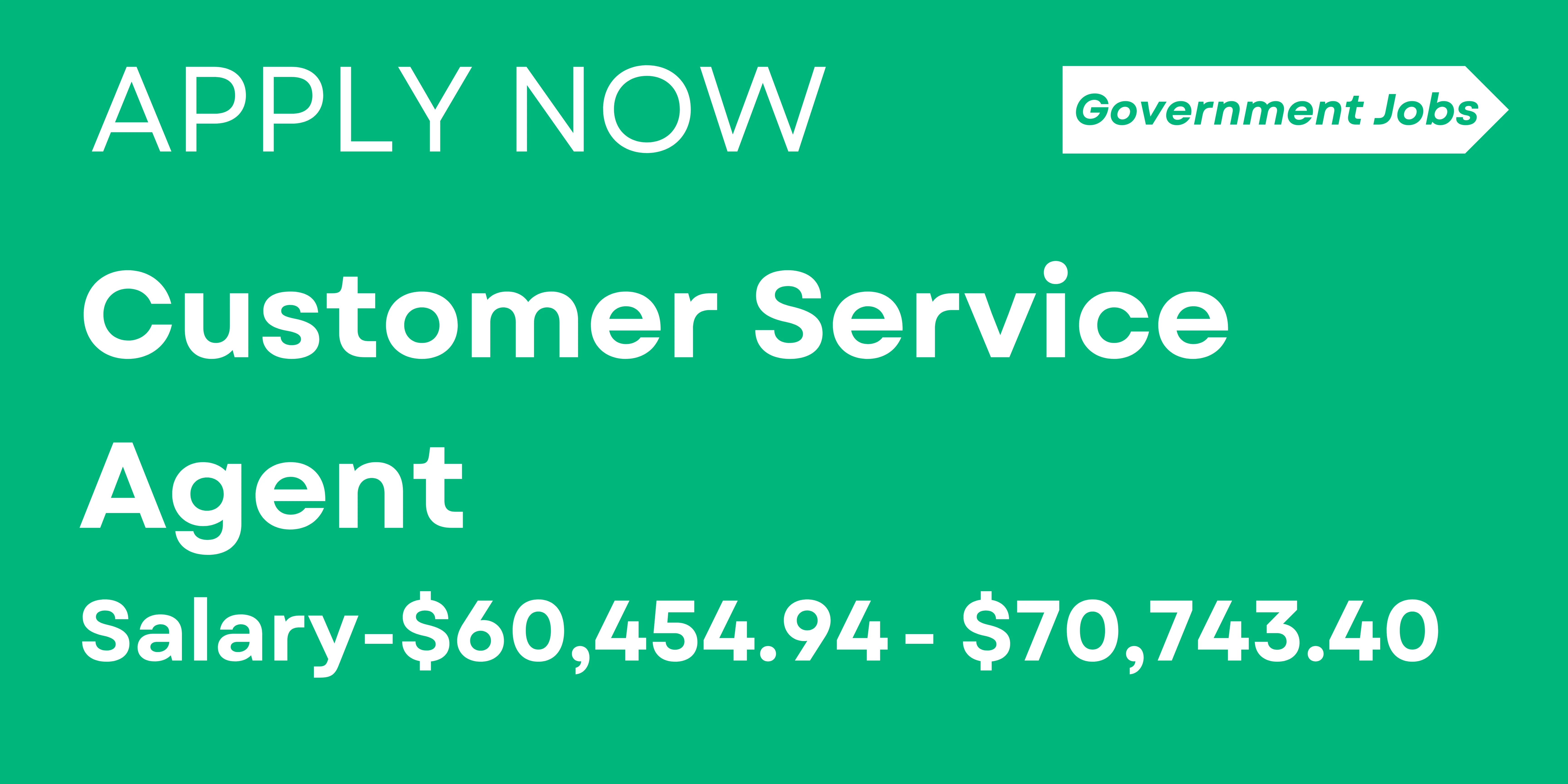 Customer Service Agent I Canada Government Jobs