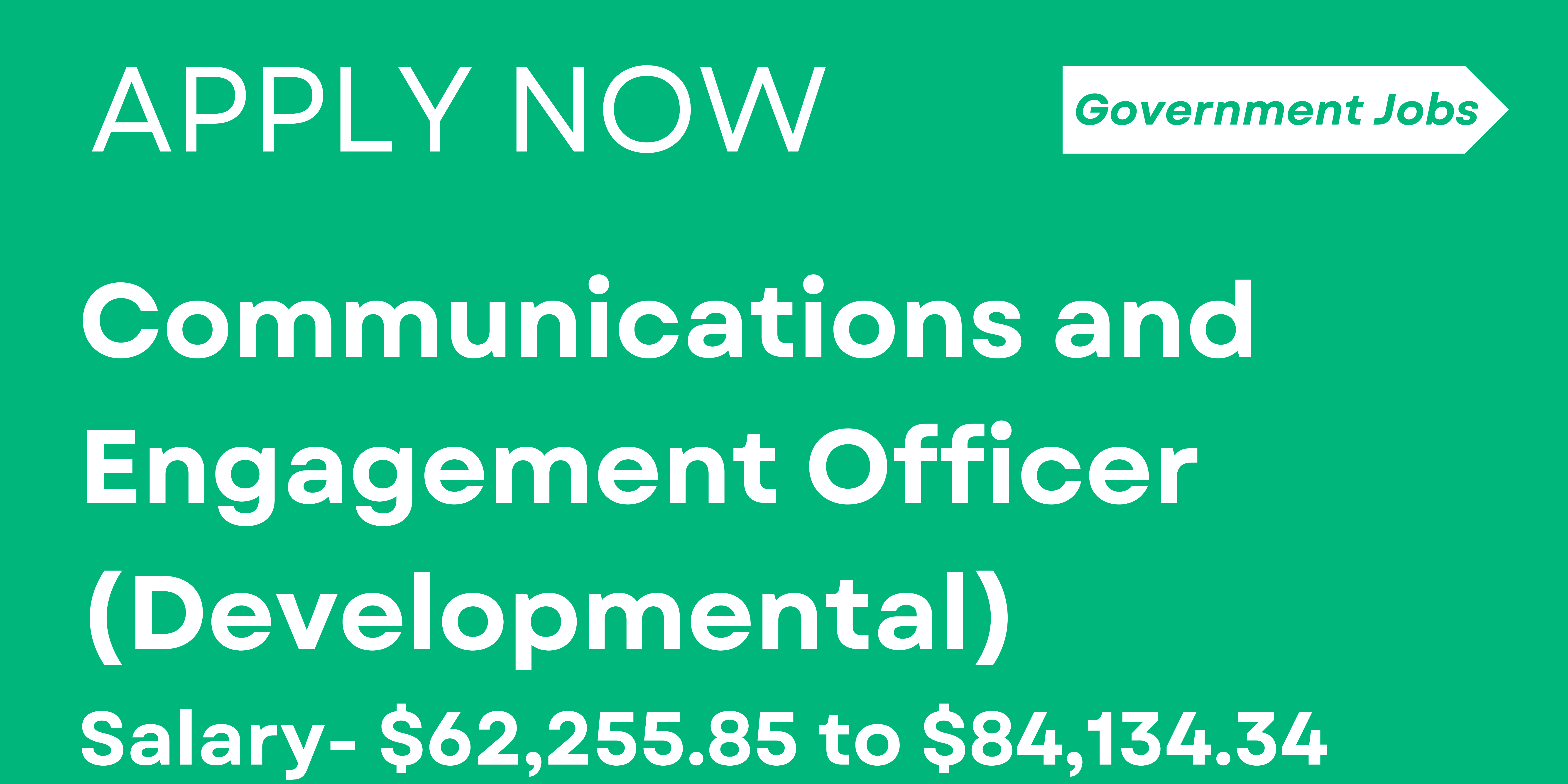 Communications and Engagement Officer (Developmental) I Canada Government Jobs