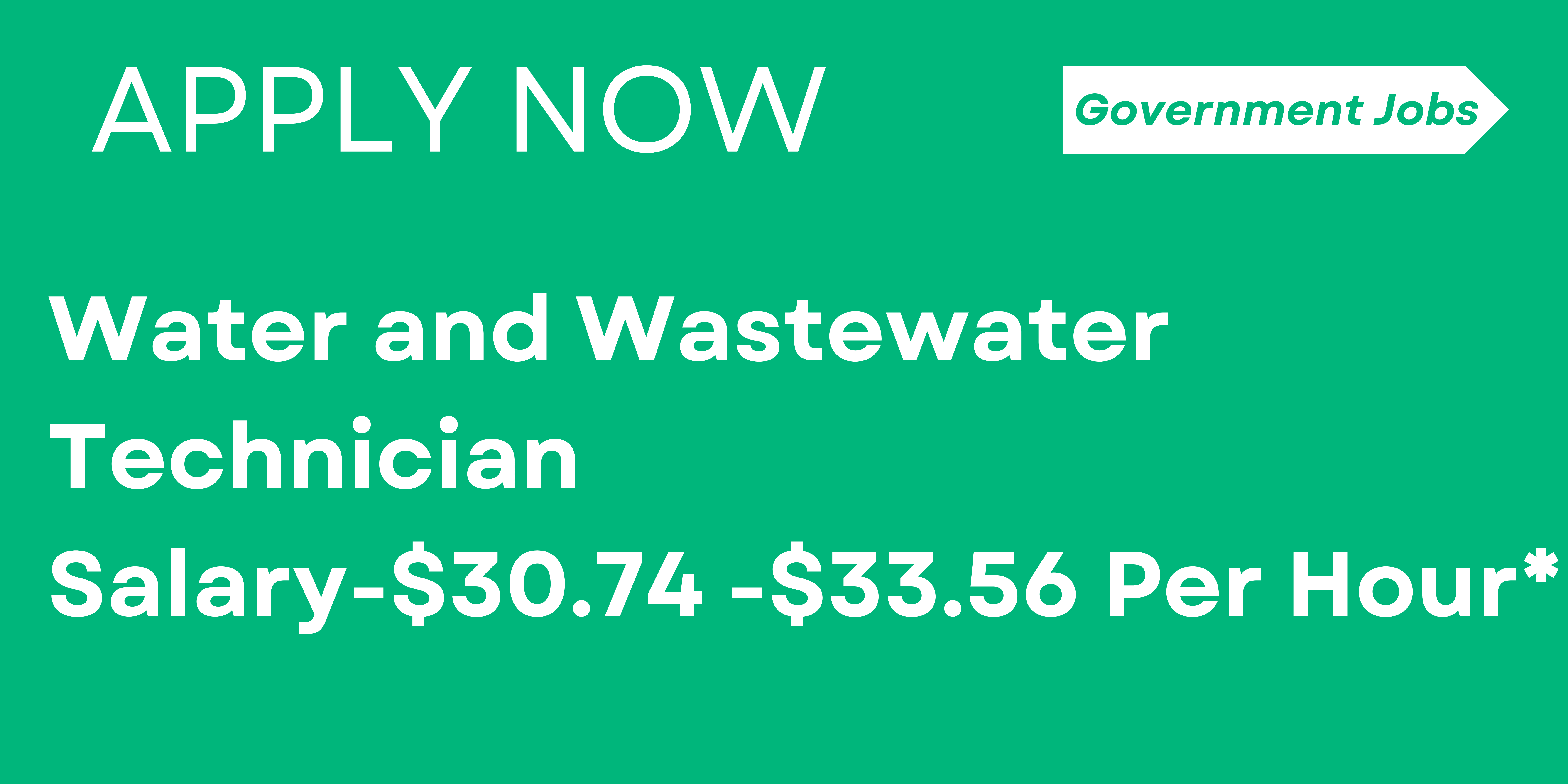 Water and Wastewater Technician