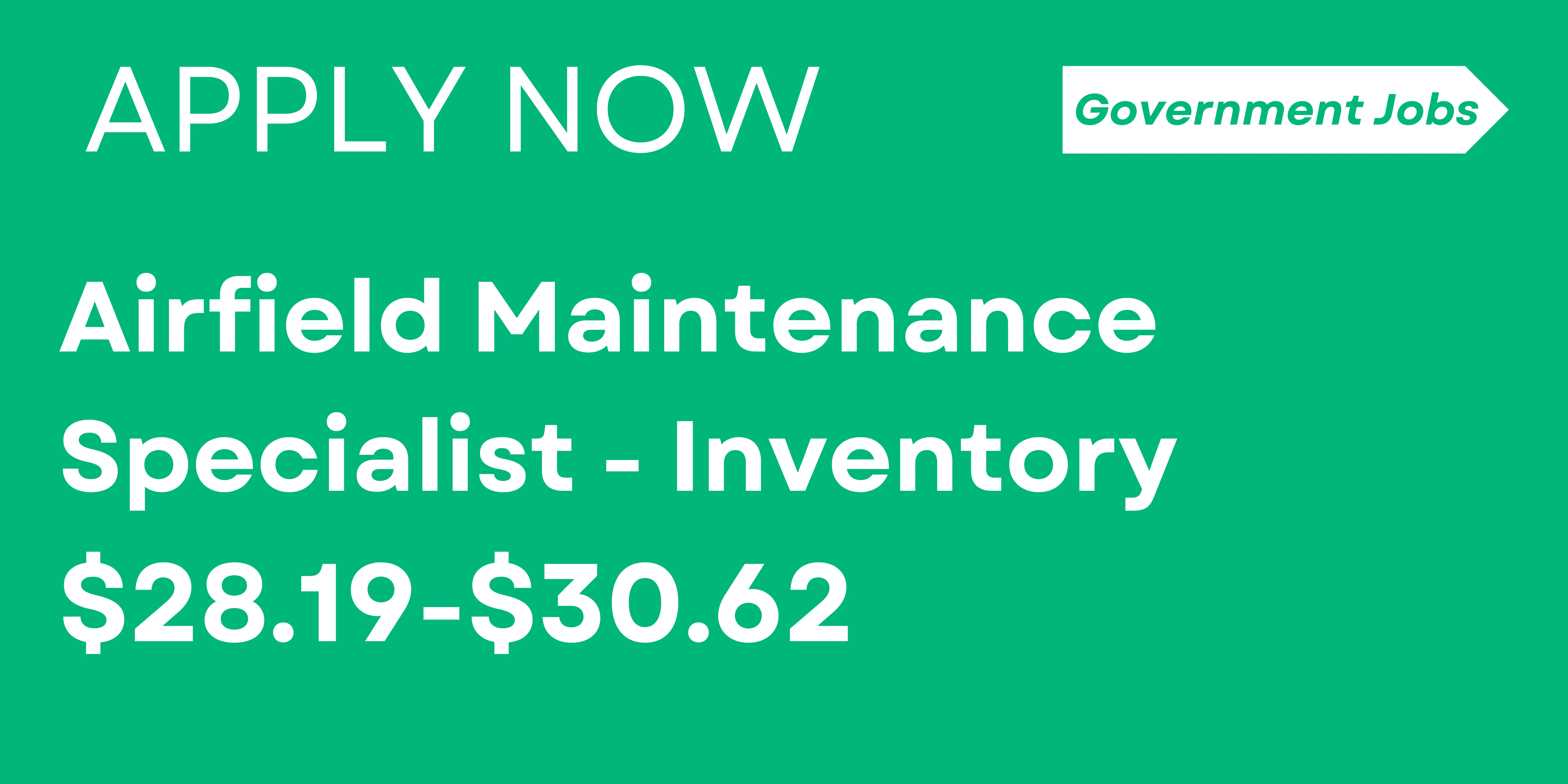 Airfield Maintenance Specialist - Inventory