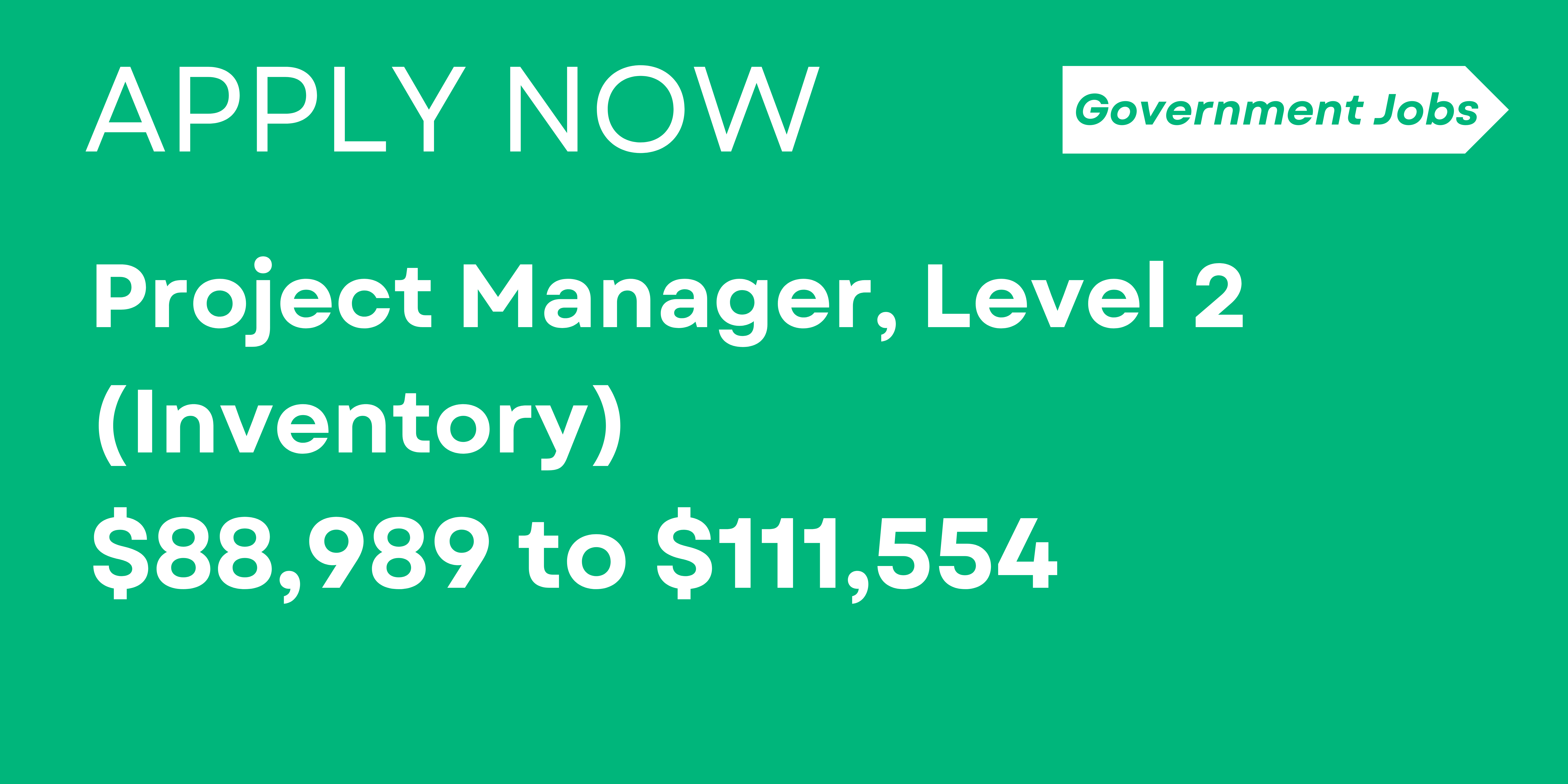 Project Manager, Level 2 (Inventory)