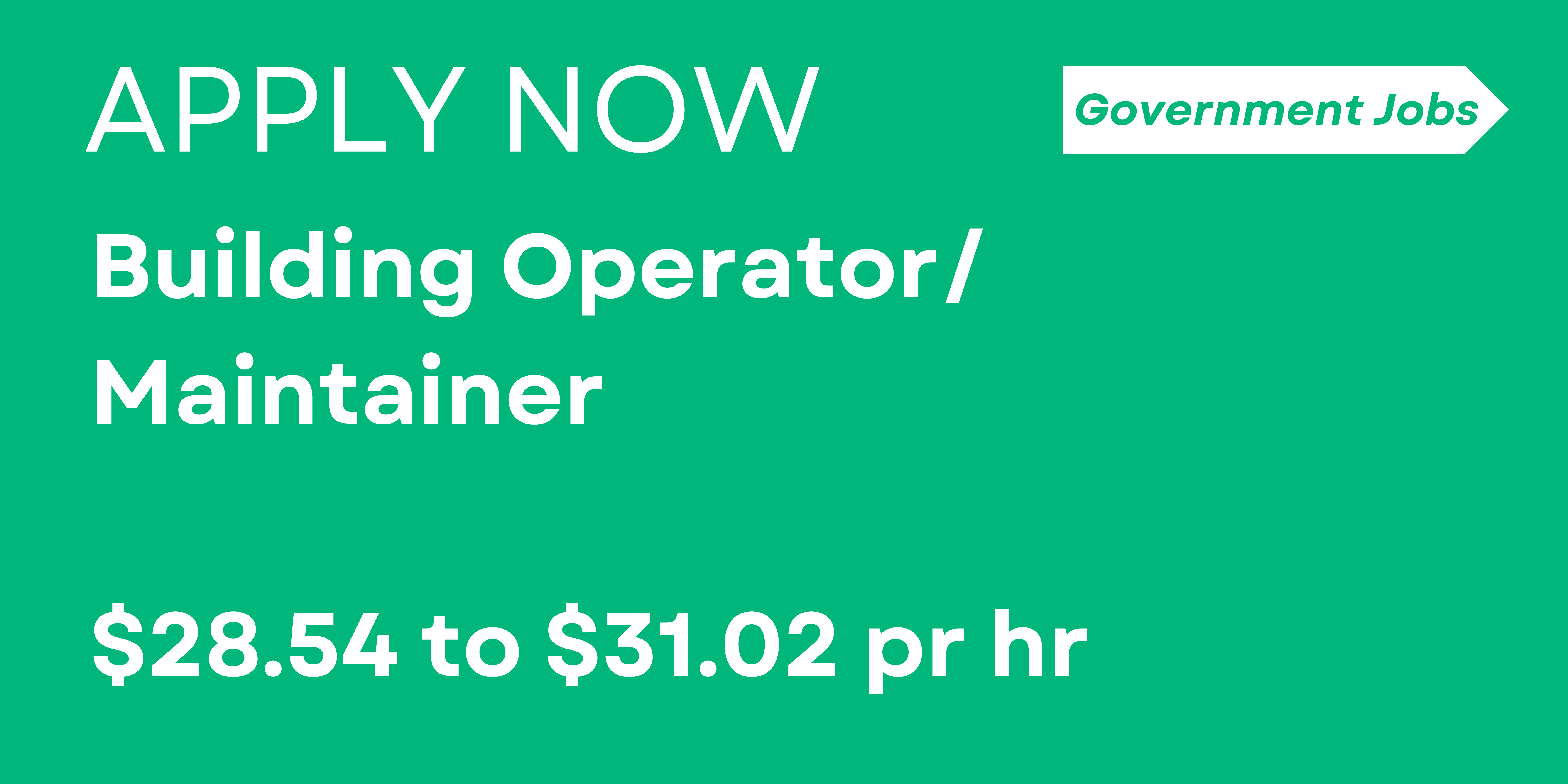 Building Operator/ Maintainer