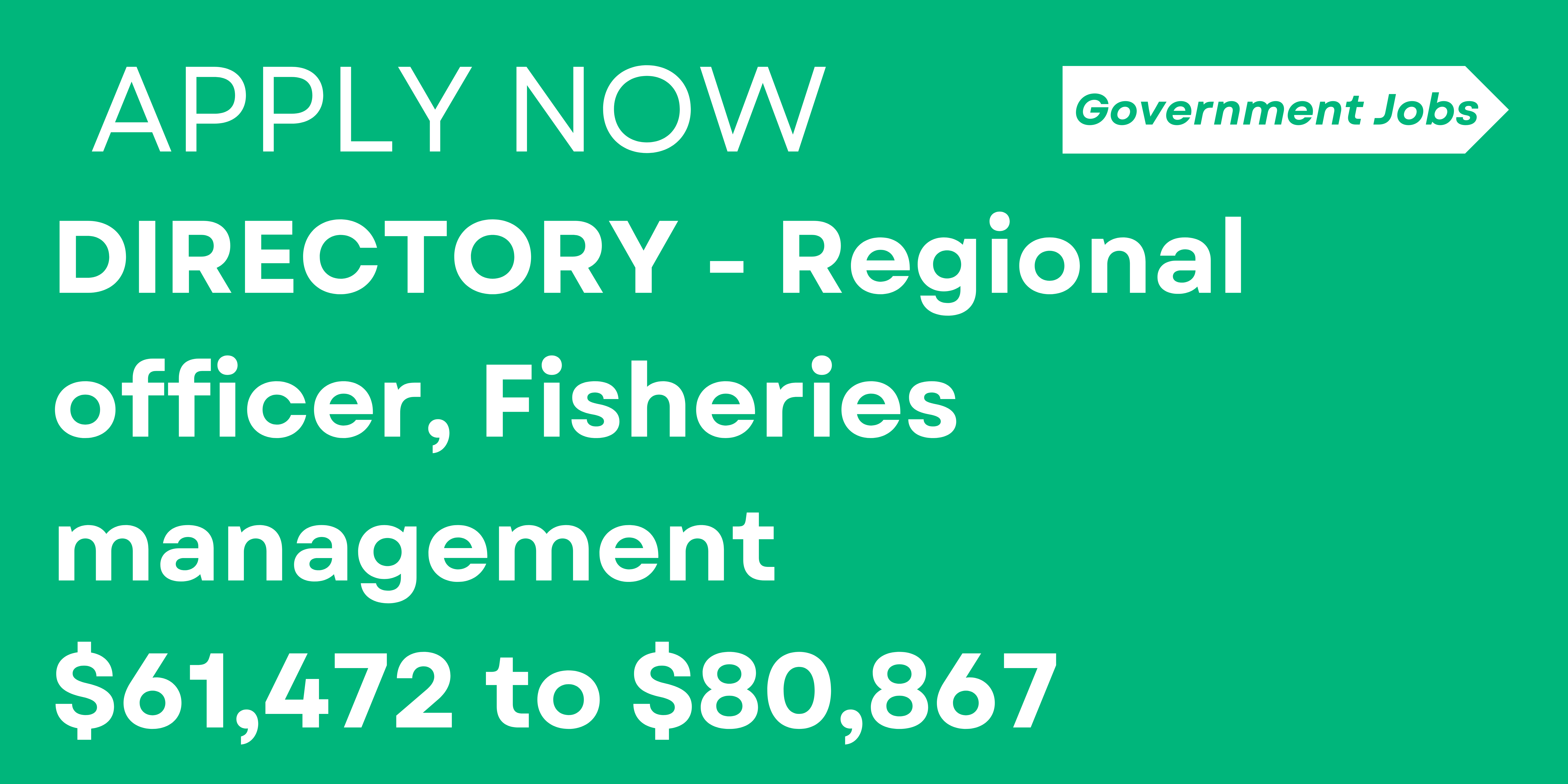 DIRECTORY - Regional officer, Fisheries management
