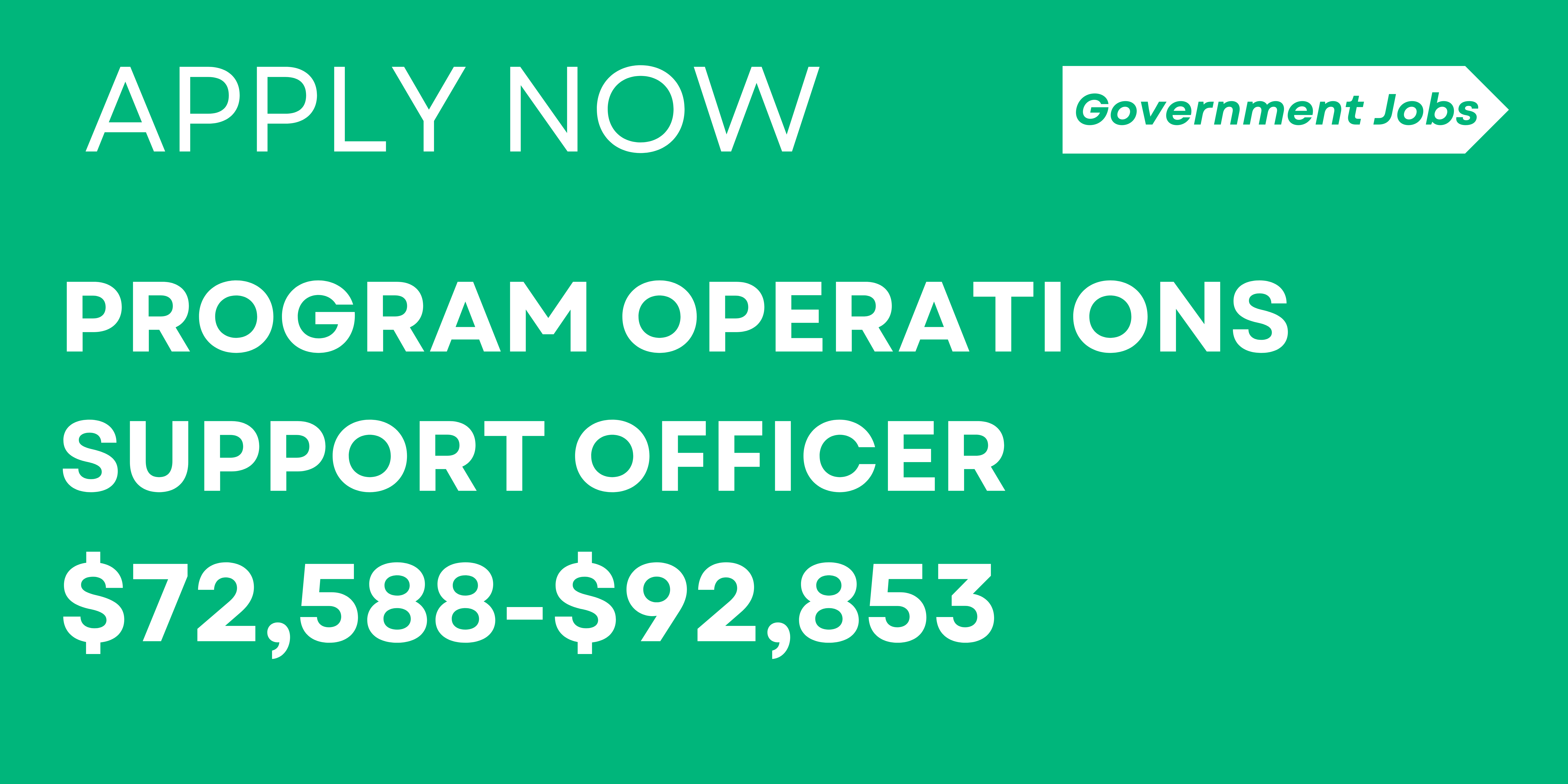 PROGRAM OPERATIONS SUPPORT OFFICER