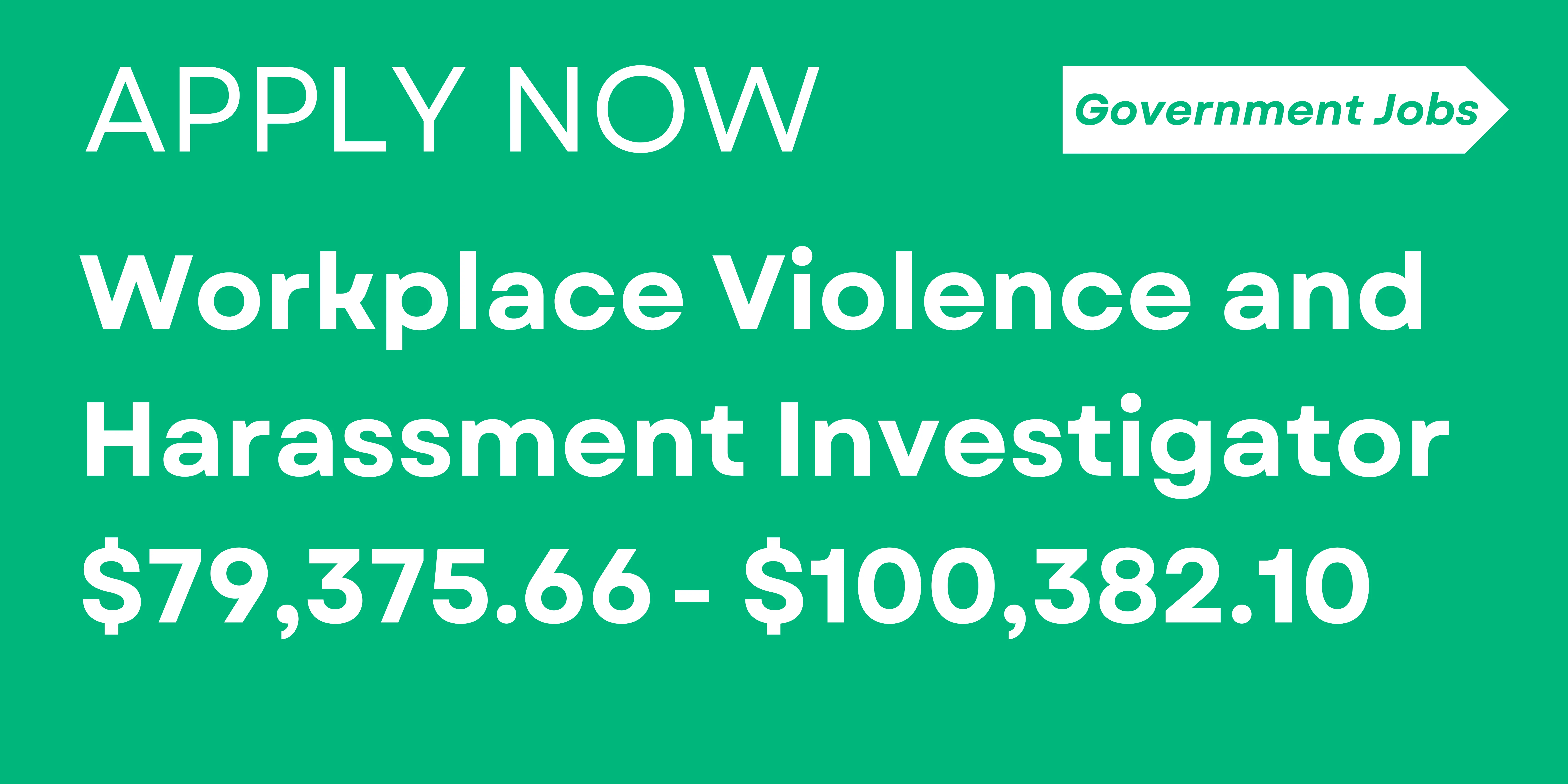 Workplace Violence and Harassment Investigator