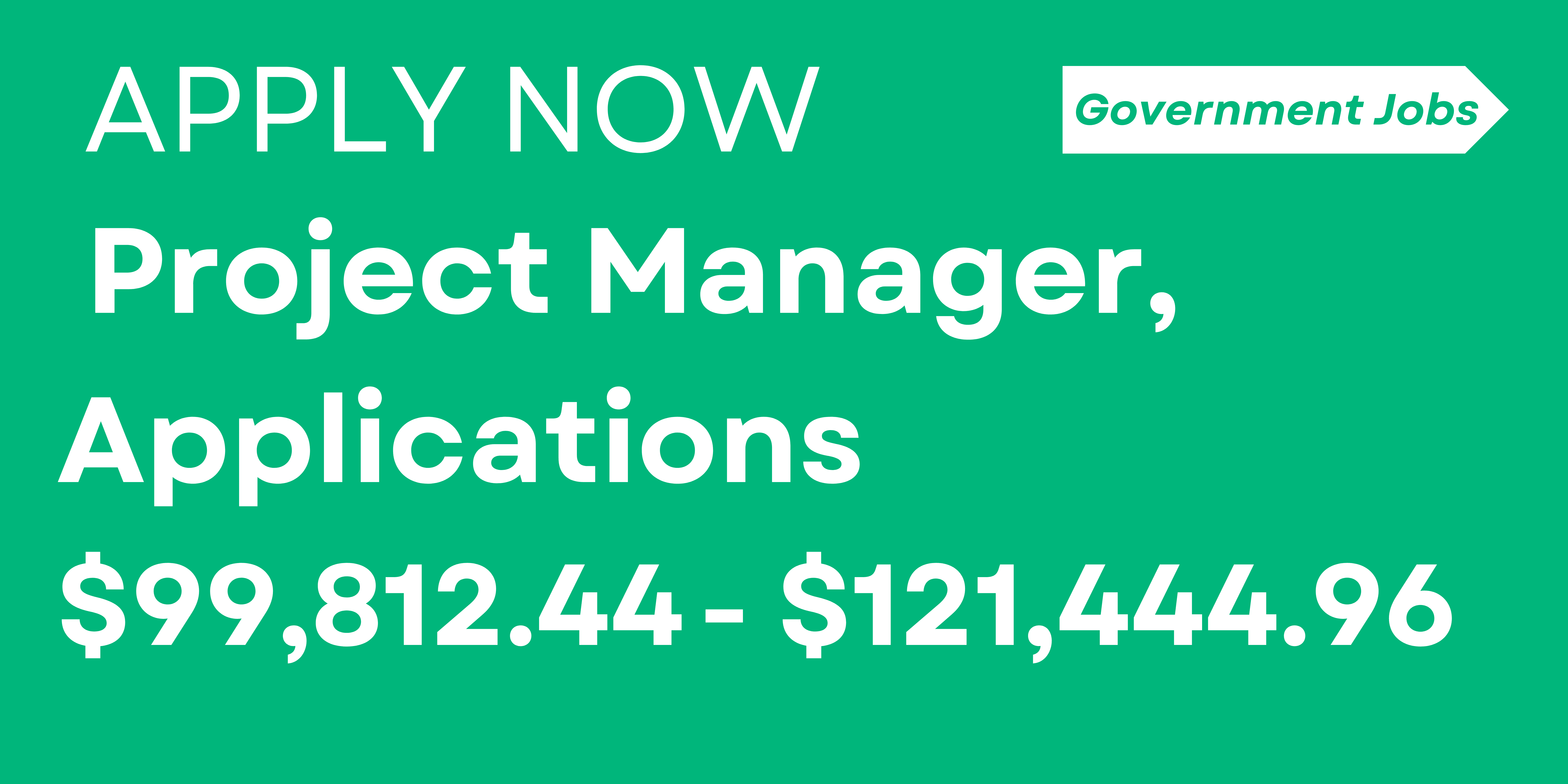 Project Manager, Applications